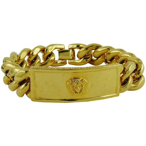 versace vintage bracelet|Versace bracelet medusa.